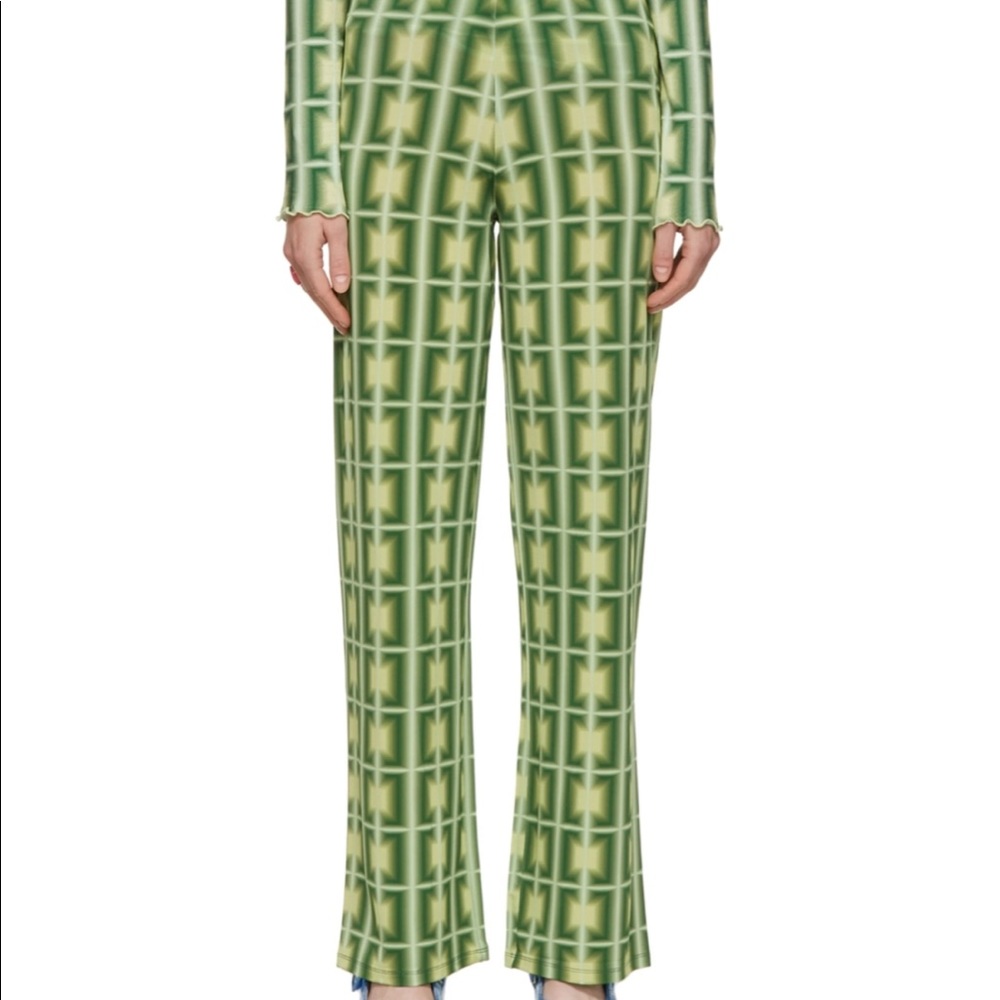 Paloma Wool green modern lounge pants